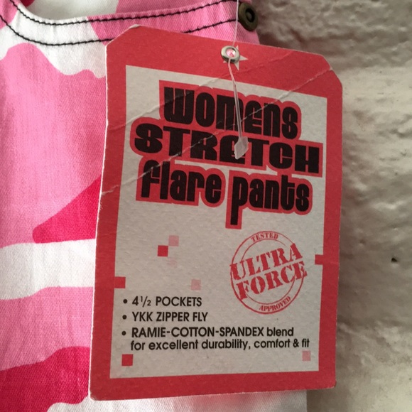 Rothco NWT pink camouflage stretch flare p… - Picture 3 of 5